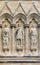 Salisbury Cathedral statues.