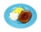 Salisbury Steak Corn Potatoes