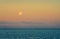 Salish Sea Georgia Strait Moonset