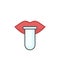 Saliva test icon