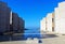 The Salk Institute architecture, La Jolla