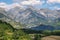 Sallent de Gallego and Foratata peak background, Spain