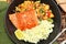 Salmon and Cilantro-Lime Rice