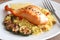 Salmon with couscous