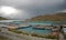 Salmon Farm in New Zealand