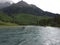 Salmon fishing in alaska in the springtime