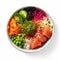 salmon poke bowl - 1