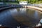 Salmon rearing pond at Maritime Heritage Park, Bellingham, Washington