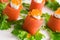 Salmon rolls