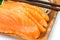 Salmon sashimi