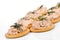 Salmon spread on cracker cookies