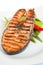 Salmon steak