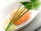 Salmon tartare with lemon