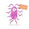 Salmonella Bacteria Disease Cell Vector Cartoon