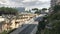 Salou, Spain, A train driving down the street