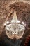 The salt cave chandelier