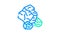 salt crystals color icon animation