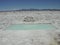 The salt desert of Salta