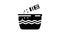 salt dumpling glyph icon animation