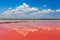 Salt evaporation pond