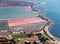 Salt evaporation ponds