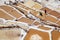 Salt field in Cuzco near Sacred Valley, Peru