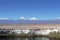 Salt Flat Lagoon Ojos del Salar in Atacama desert near San Pedro de Atacama, Antofagasta Region, Chile