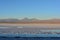 Salt Flat and the Laguna Tebinquiche in Atacama Desert, Chile