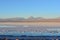 Salt Flat and the Laguna Tebinquiche in Atacama Desert, Chile