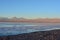 Salt Flat and the Laguna Tebinquiche in Atacama Desert, Chile