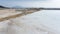 Salt flats near Afera Lake in the Danakil Depression, Ethiopia.