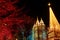 Salt Lake City Mormon Temple Christmas Lights