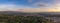 Salt Lake City overlook from Ensign Peak at sunset