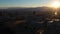 SALT LAKE CITY, USA - JANUARY 30, 2021: Utah State Capitol Building at Sunset. Capitol Hill. Utah, USA. Aerial View