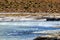 The salt lake Salar de Surire, Putre, Arica y Parinacota Region, Chile