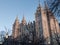 Salt lake temple sunset