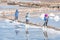 Salt making in Vietnam