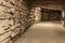 Salt miners corridors deep undeground - Wieliczka Salt Mine