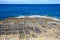 Salt pans along Marsalforn coastline, Gozo.