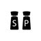 Salt and pepper maid icon. Chef, kitchen element icon. Premium quality graphic design. Signs, outline symbols collection icon for