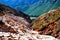 Salt ponds in Maras in Peru