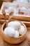 Salt preservation white duck egg