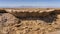 Salt slabs of the miners working in the salt plains in the Danakil Depression in Ethiopia.