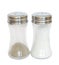 Saltcellar and pepperpot isolate