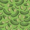 Salted cucumbers seamless pattern colorful