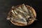 Salted Fish Made from Dried Swordfish. Ikan Asin Layur