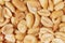 Salted peanuts background