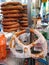 Salted Pretzels, Soft Pretzel, Times Square, NYC, NY, USA