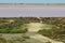 Saltlakes Mas des Crottes, Camargue in France