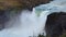 Salto Grande Waterfall slowmotion. View of the Salto Grande Waterfall. Torres del Paine National Park